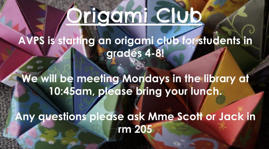 Origami Club