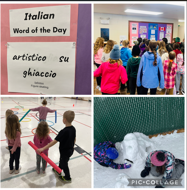 Picture Collage of Students Learning and Playing