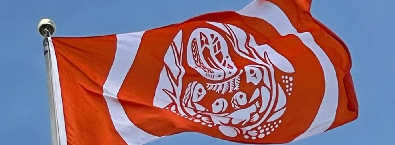 Survivors' Flag flown at LDSB board office